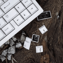 Keycap CMK ABS Black On White (BOW)