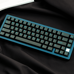 Keycap Aifei ABS Semi-transparent Blue Cyan ABS Double-shot Cherry Profile