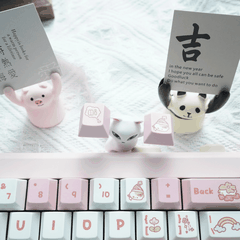 Keycap Lucky Dog PBT Dye-sub Cherry Profile