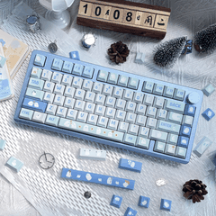 Keycap Blue Ghost PBT Dye-sub Cherry Profile