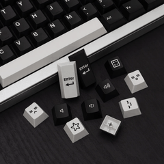 Keycap CMK ABS White on Black