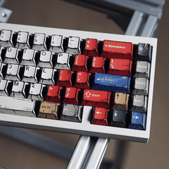 Keycap NDN Comic Style Mix Color PBT Dye-sub Cherry Profile