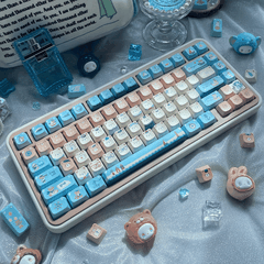 Keycap NDN Pirate Bear PBT Dye-sub PDA Profile