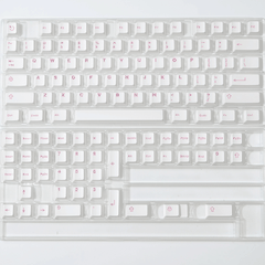 Keycap Aifei ABS Color on White ABS Double-shot Cherry Profile