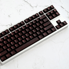 Keycap Aifei ABS Semi-transparent Red Neon ABS Double-shot Cherry Profile