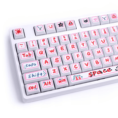 Keycap XDA PBT Doodle Painting