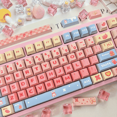 Keycap Lovely Bunny PBT Dye-sub Cherry Profile