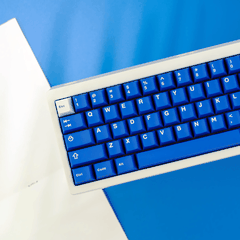 Keycap Aifei ABS Classic Blue ABS Double-shot Cherry Profile