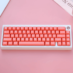 Keycap Aifei Semi-transparent Orange Red ABS Double-shot Cherry Profile
