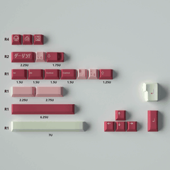 Keycap CMK PBT Darling PBT Dye-sub Cherry Profile