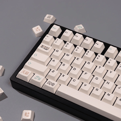 Keycap CMK PBT Unicorn Music PBT Dye-sub Cherry Profile