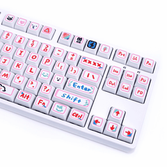 Keycap XDA PBT Doodle Painting