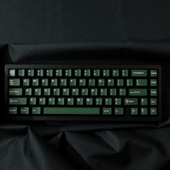 Keycap Aifei ABS Semi-transparent Emerald ABS Double-shot Cherry Profile