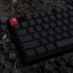 Keycap CMK PBT Black On Gray