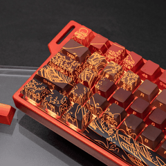 Keycap CMK Wave of Kanagawa PBT Dye-sub Cherry Profile