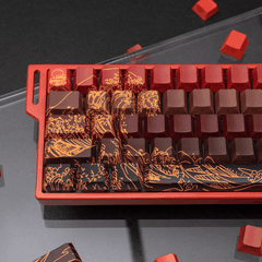 Keycap CMK Wave of Kanagawa PBT Dye-sub Cherry Profile
