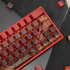 Keycap CMK Wave of Kanagawa PBT Dye-sub Cherry Profile