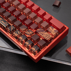 Keycap CMK Wave of Kanagawa PBT Dye-sub Cherry Profile