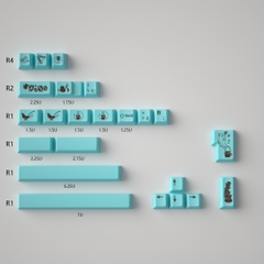 Keycap CMK PBT Afternoon Tea PBT Dye-sub Cherry Profile