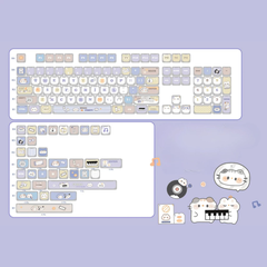 Keycap NDN Music Party PBT Dye-sub PDA Profile