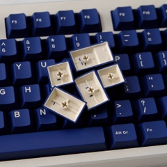 Keycap Aifei ABS Deep Blue ABS Double-shot Cherry Profile