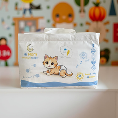 Bỉm quần Hi Mom Size M đai đệm mây