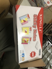 Giấy Note Đủ Màu KING 3x3 ( 20 Xấp/Lốc; 30 Lốc/Thùng)