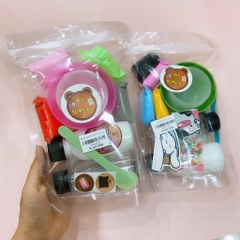 Bộ kit Slime Handmade đủ mẫu Mix