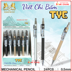 G-Star Bút Chì Bấm TYE Hiệu Todo Suyo (24 Cây/ Hộp, 20 Hộp/ Lốc, 40 Hộp/ Thùng)