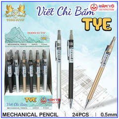 G-Star Bút Chì Bấm TYE Hiệu Todo Suyo (24 Cây/ Hộp, 20 Hộp/ Lốc, 40 Hộp/ Thùng)