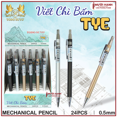 G-Star Bút Chì Bấm TYE Hiệu Todo Suyo (24 Cây/ Hộp, 20 Hộp/ Lốc, 40 Hộp/ Thùng)
