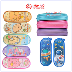 Ví Bút Da Simili 1 Dây Kéo BD-177 (30 Cái/ Lốc; 180 Cái/ Thùng)