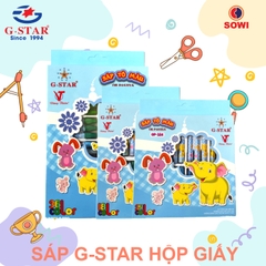 G-Star Sáp Dầu Con Voi Hộp Giấy 12 Màu (20 Hộp/Lốc; 20 Hộp/ Thùng)