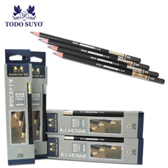 G-Star Bút Chì Đen Elisa Hiệu Todo Suyo 2B;3B;4B;5B;6B;7B;8B;9B;10B (6 Hộp/ Lốc, 120 Hộp/ Thùng)