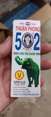 Keo 502 Con Voi Xanh Mini (V) (50 Chai/Lốc)