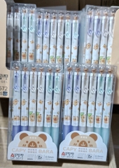 Bút Gel Bấm Không Xoá Được 96379, 96381 (12 Cây/Hộp, 192 Hộp/Thùng)