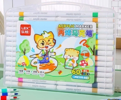 Màu Acrylic Lex 128 (Thân Tròn, Ngòi Tù)