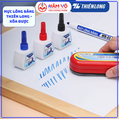 TL - Mực Bút Lông Bảng WBI01 (Xanh, Đỏ, Đen) (6 Lọ/ Lốc, 24 Lốc/ Thùng, 144 Hộp/ Thùng)