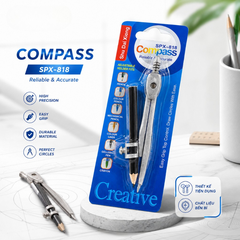 Compa Shif Bút Chì Gỗ 818 (12 Cái/ Hộp; 40 Hộp/ Thùng)