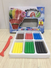 WinQ Đất Nặn Thủ Công 6 Màu D06 (5 Hộp/Lốc; 120 Hộp/ Thùng)