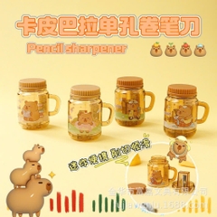 Gọt Bút Chì 1 Lỗ CapyBara 3720 (32 Cái/ Hộp; 36 Hộp/ Thùng)