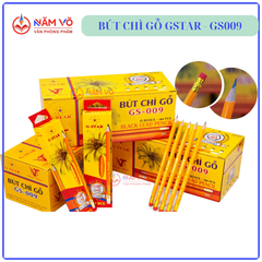 G-Star Bút Chì Gỗ GS009 2B; 3B; 4B; 5B; 6B (12 Cây/Hộp; 12 Hộp/ Lốc; 240 Hộp/ Thùng)
