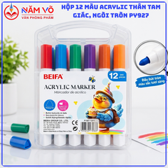 Beifa - Màu Acrylic PY 927 (Ngòi Tròn, Thân Tam Giác)