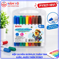 Beifa - Màu Acrylic PY 927 (Ngòi Tròn, Thân Tam Giác)