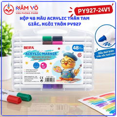 Beifa - Màu Acrylic PY 927 (Ngòi Tròn, Thân Tam Giác)