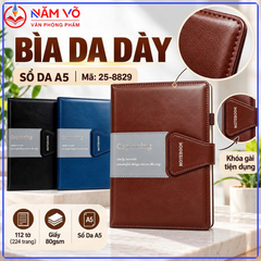 Sổ Da Cao Cấp 25-8829 (92 Cuốn/Thùng)