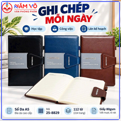 Sổ Da Cao Cấp 25-8829 (92 Cuốn/Thùng)