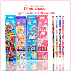 . Bút Chì 2B Hình Dễ Thương SL 8811 (12 Cây/ Hộp; 12 Hộp/Lốc; 20 Lốc/Thùng)