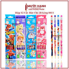 . Bút Chì 2B Hình Dễ Thương SL 8811 (12 Cây/ Hộp; 12 Hộp/Lốc; 20 Lốc/Thùng)