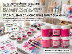 Hủ Màu Nước Acrylic 3D 2504 (6 Hủ/ Lốc (1 Màu); 80 Lốc/ Thùng)